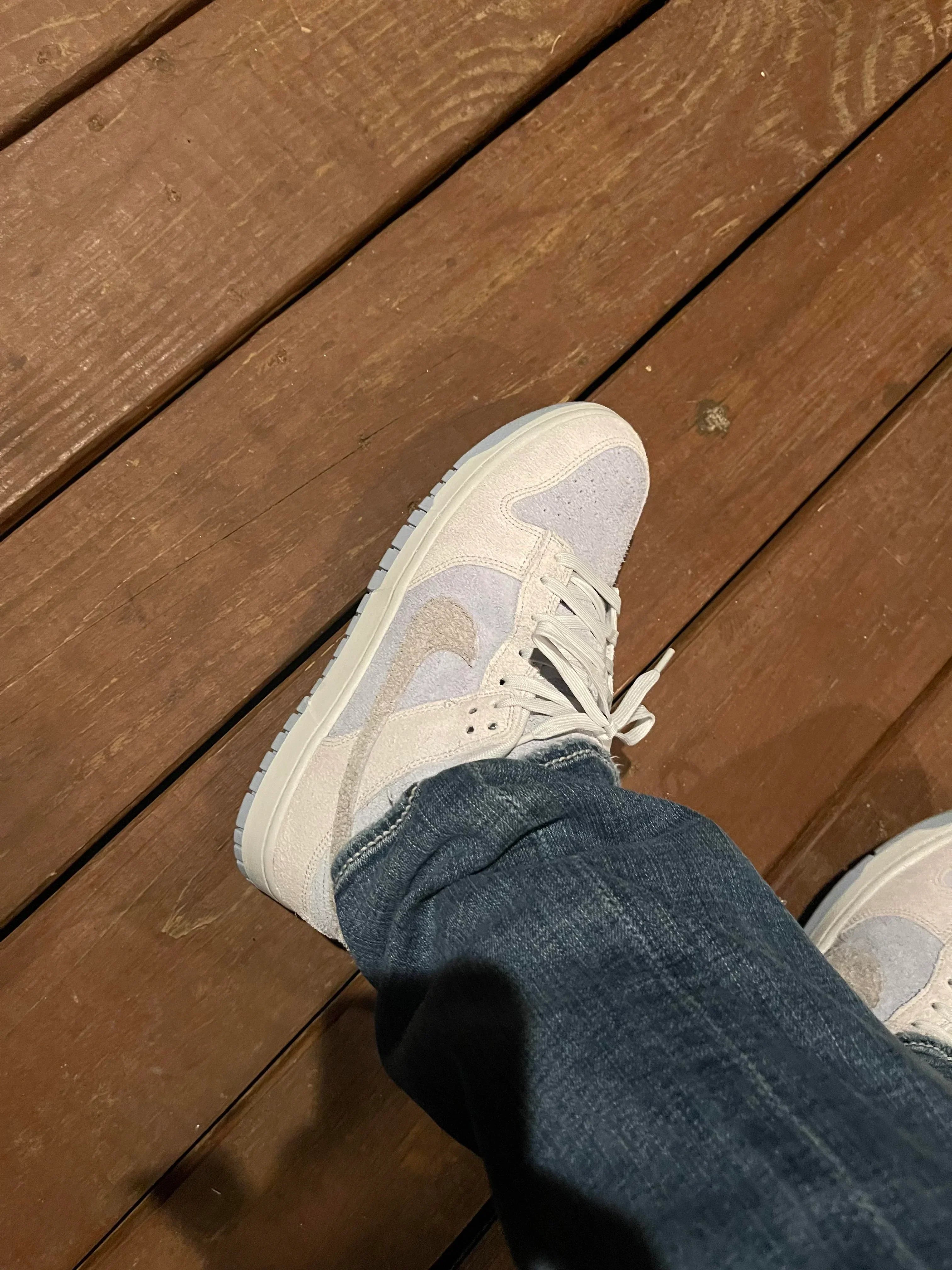 Nike Dunk Low Light Armory Blue Photon Dust