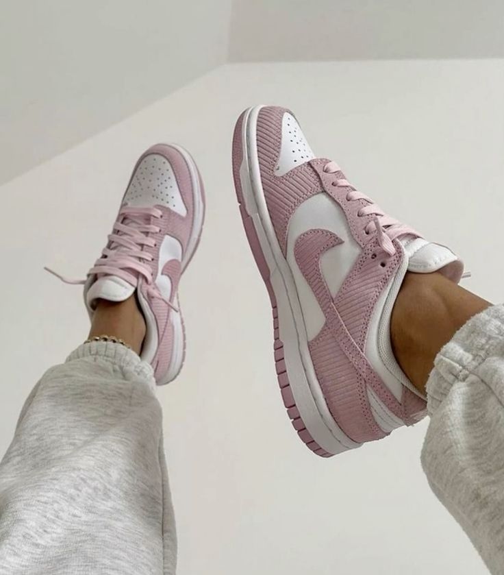 Nike Dunk Low Pink Corduroy