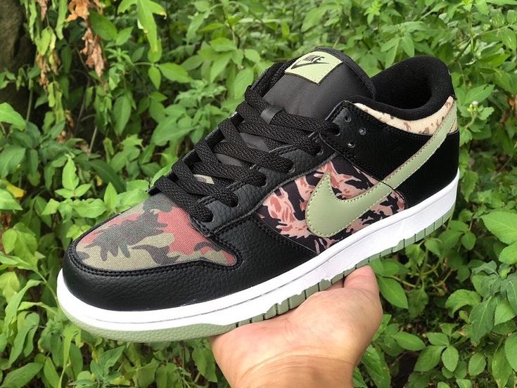 Nike Dunk Low SE Black Multi-Camo (Crazy Camo)