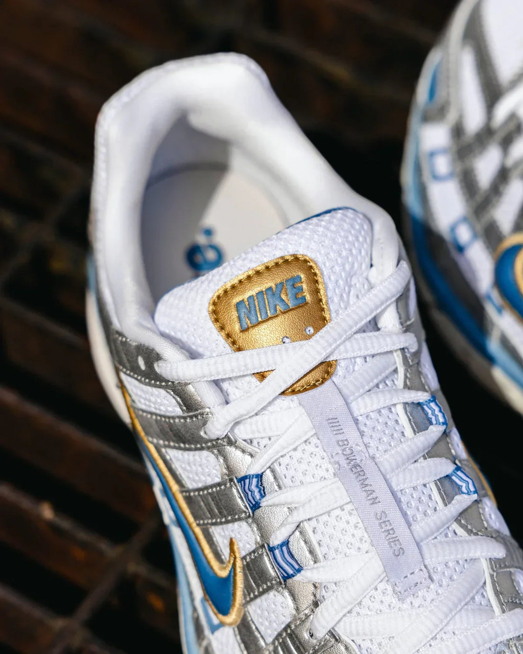 Nike P-6000 Metallic Silver Aegean Storm