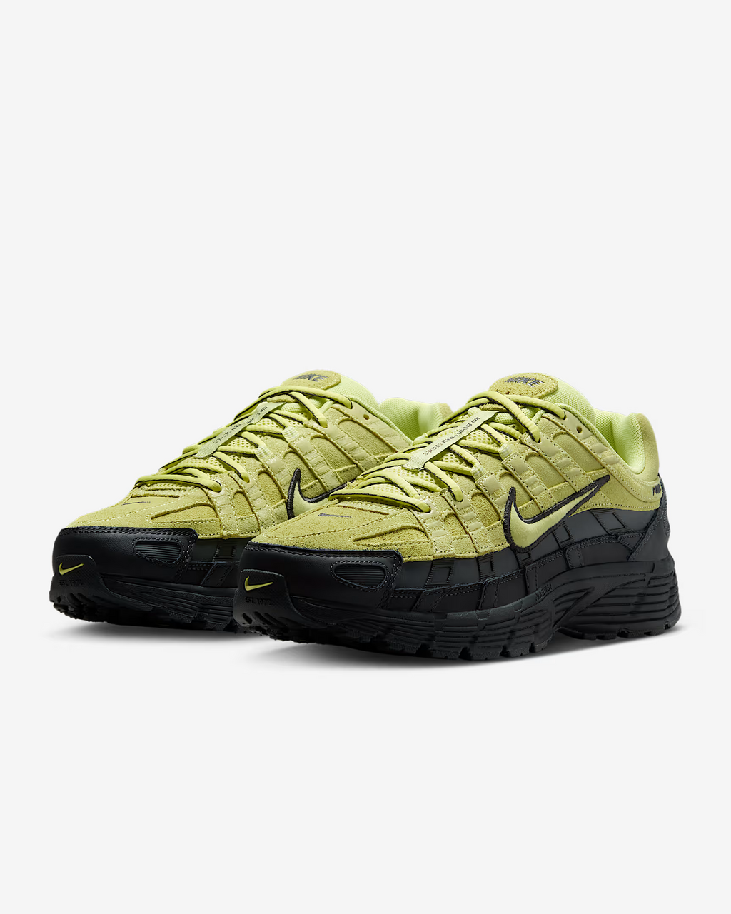Nike P-6000 Premium Limelight Dark Smoke Grey