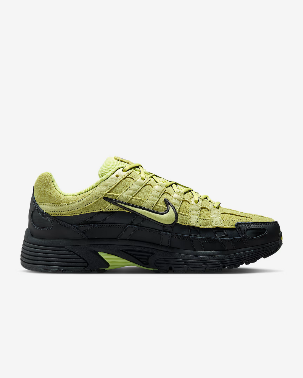 Nike P-6000 Premium Limelight Dark Smoke Grey