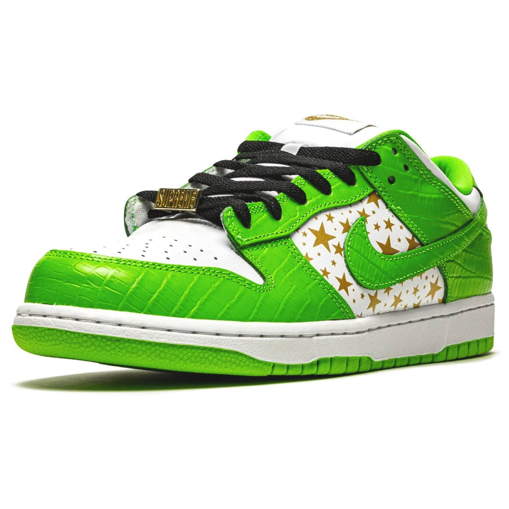 Nike SB Dunk Low Supreme Stars Mean Green