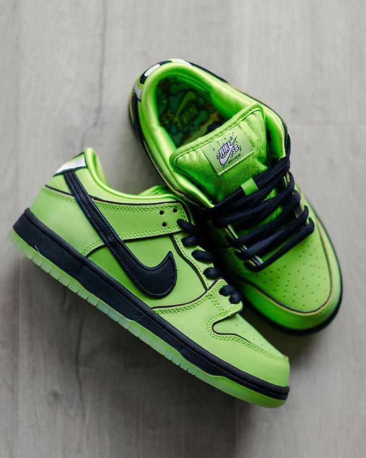 Nike SB Dunk Low The Powerpuff Girls Buttercup