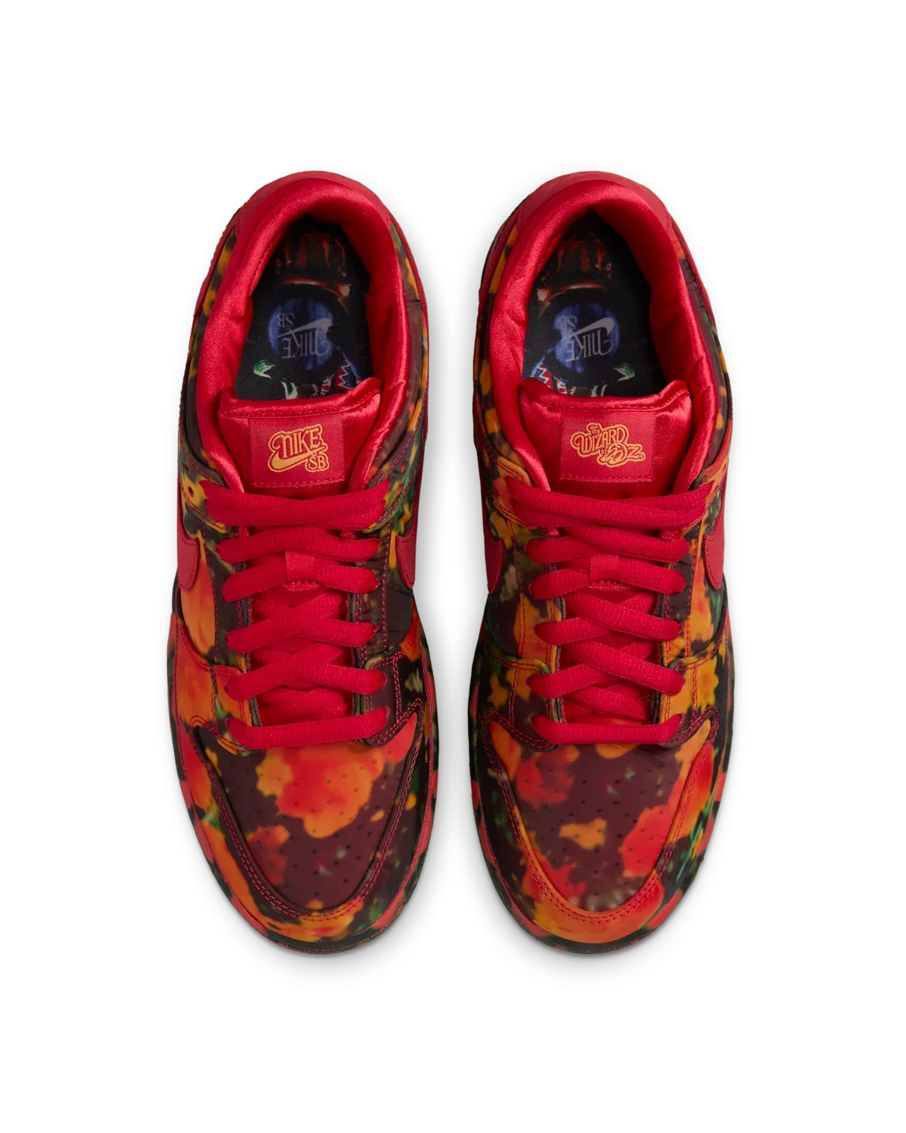 Nike SB Dunk Low The Wizard of Oz Poppy Field