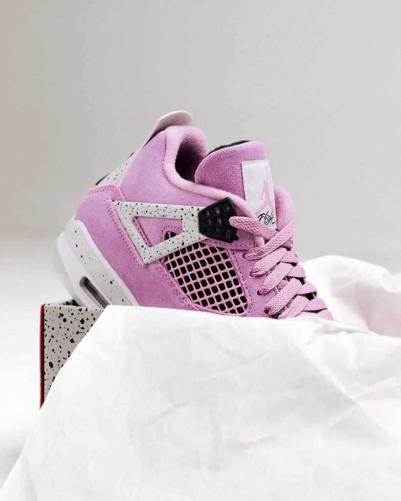 Nike Air Jordan 4 Orchidée (SOLDES)