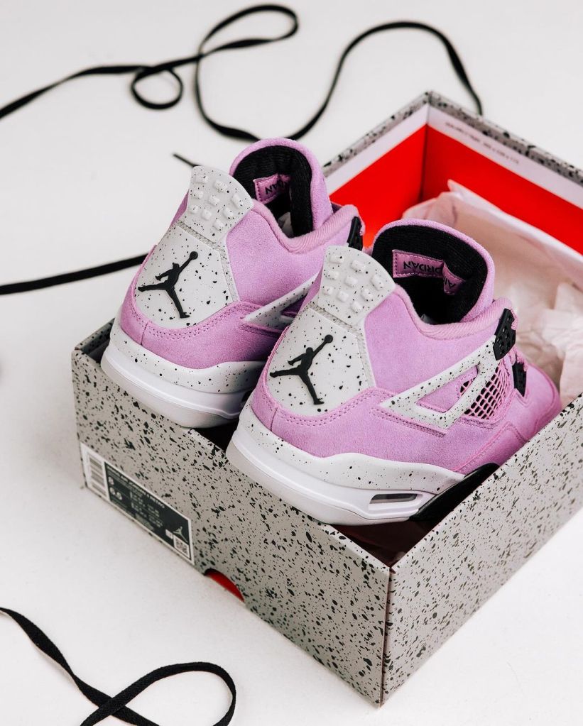 Nike Air Jordan 4 Orchidée (SOLDES)