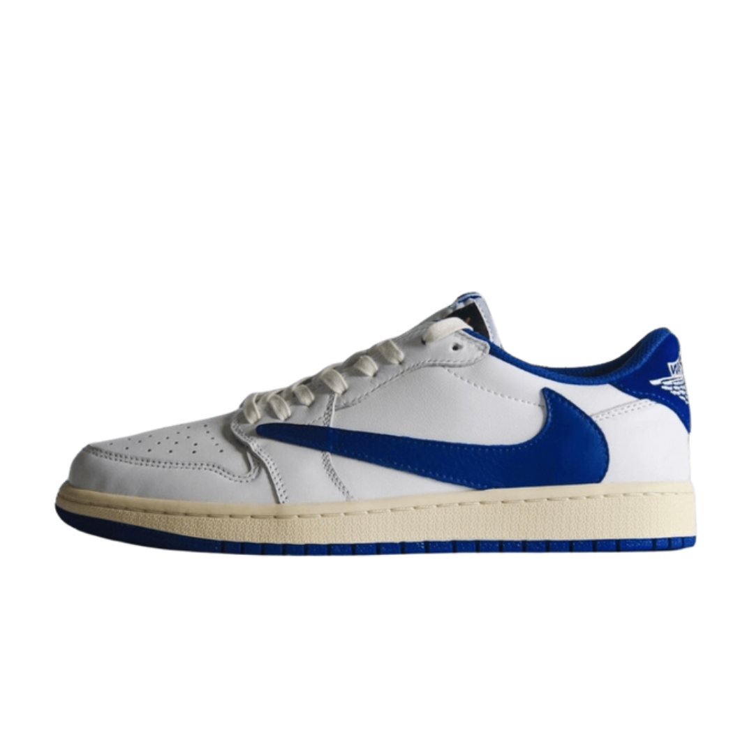 Jordan 1 Retro Low OG SP Fragment x Travis Scott Sail Military Blue