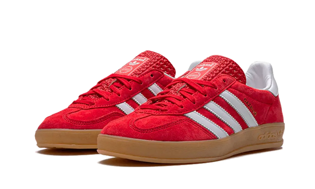 Adidas Gazelle Scarlet Cloud White