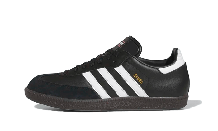 Adidas Samba Cuir Noir Blanc