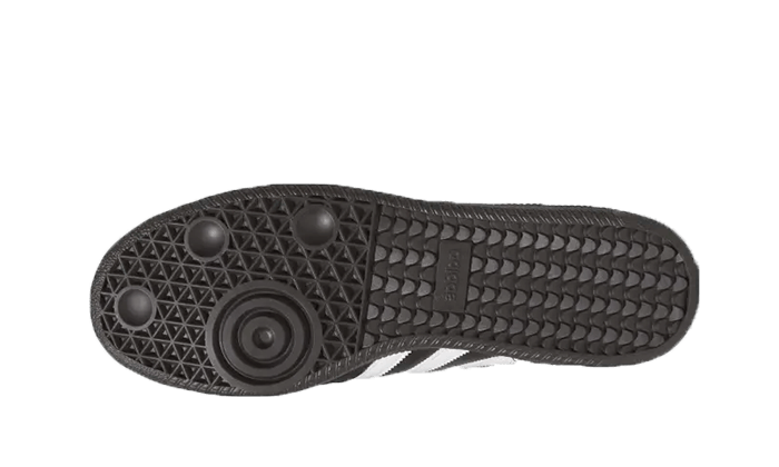 Adidas Samba Cuir Noir Blanc