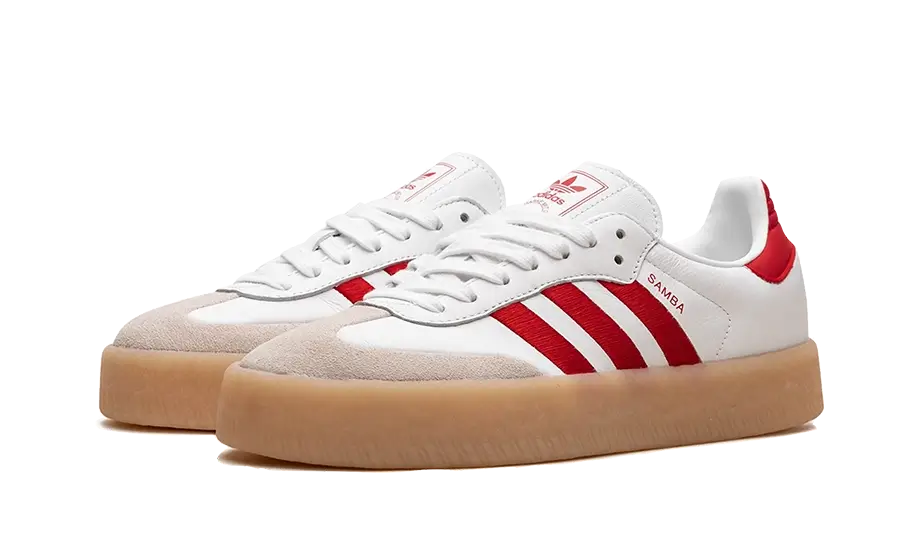 Adidas Samba White Better Scarlet Gum