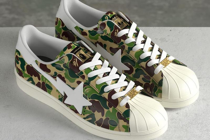 adidas Superstar Bape ABC Camo Green