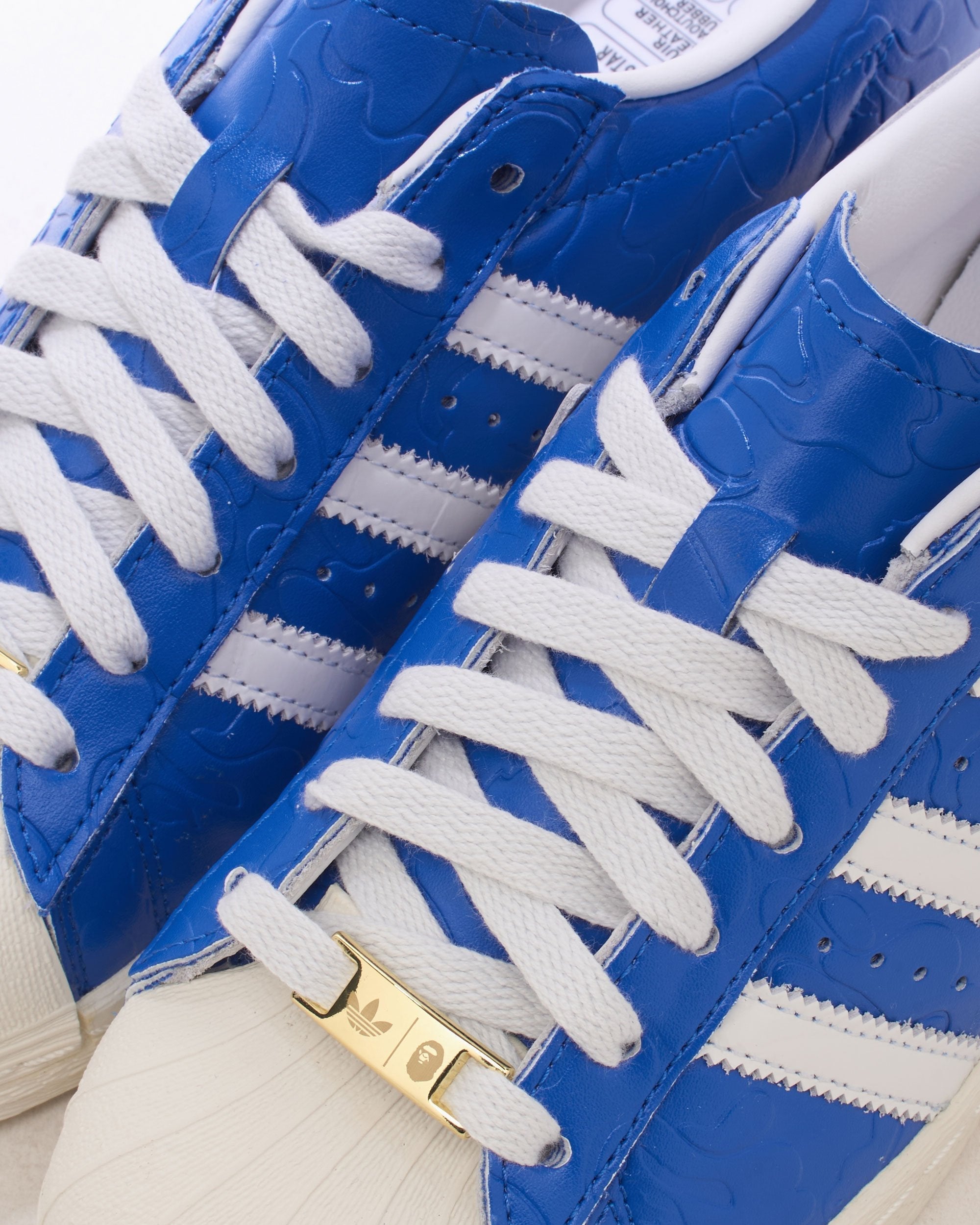 adidas Superstar Vintage Bape Blue White