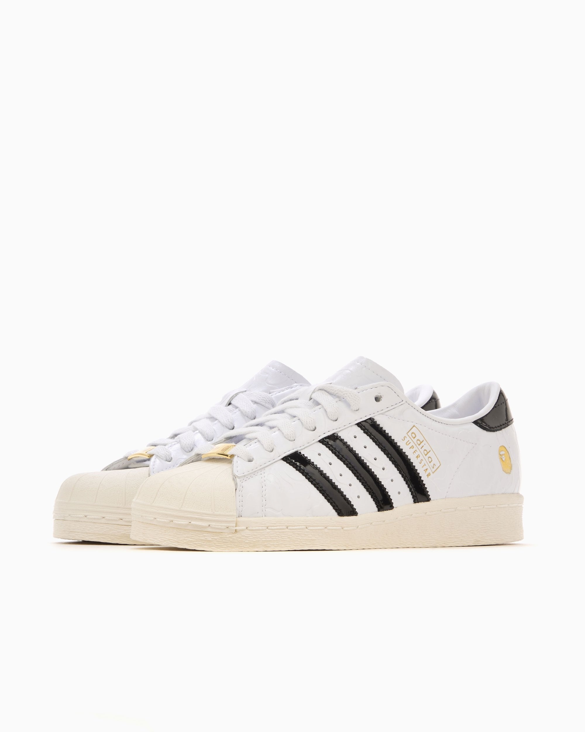 adidas Superstar Vintage Bape White Black