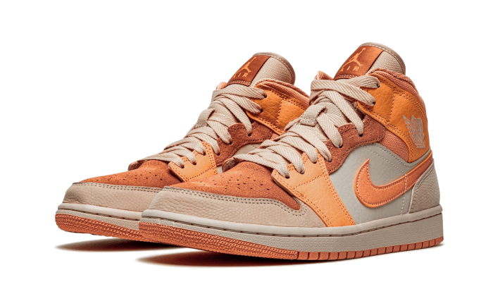 Air Jordan 1 Mid Abricot Orange