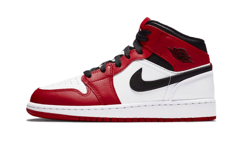 Air Jordan 1 Mid Chicago Blanc