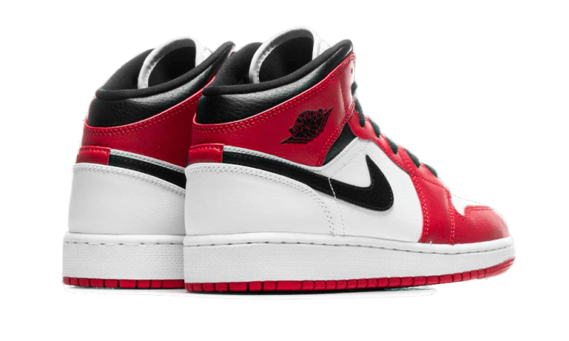 Air Jordan 1 Mid Chicago Blanc