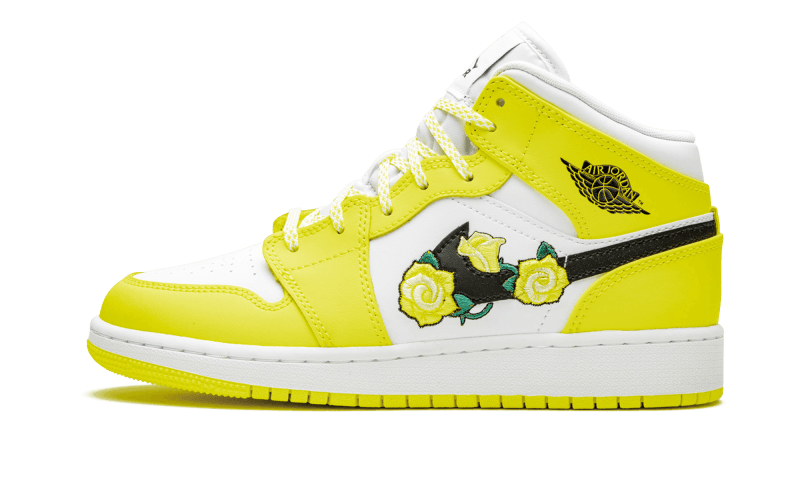 Air Jordan 1 Mid Jaune Dynamique