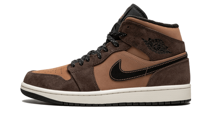 Air Jordan 1 Mid Brun Terreux