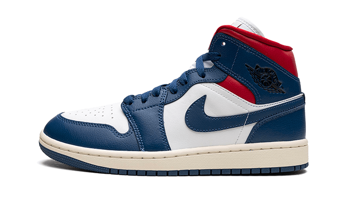 Air Jordan 1 Mid Bleu Français