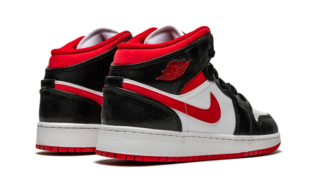 Nike Air Jordan 1 Mid Gym Red Black White
