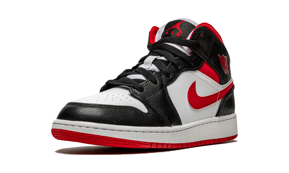 Nike Air Jordan 1 Mid Gym Red Black White