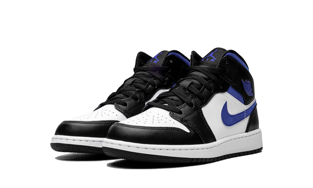 Nike Air Jordan 1 Mid White Racer Blue