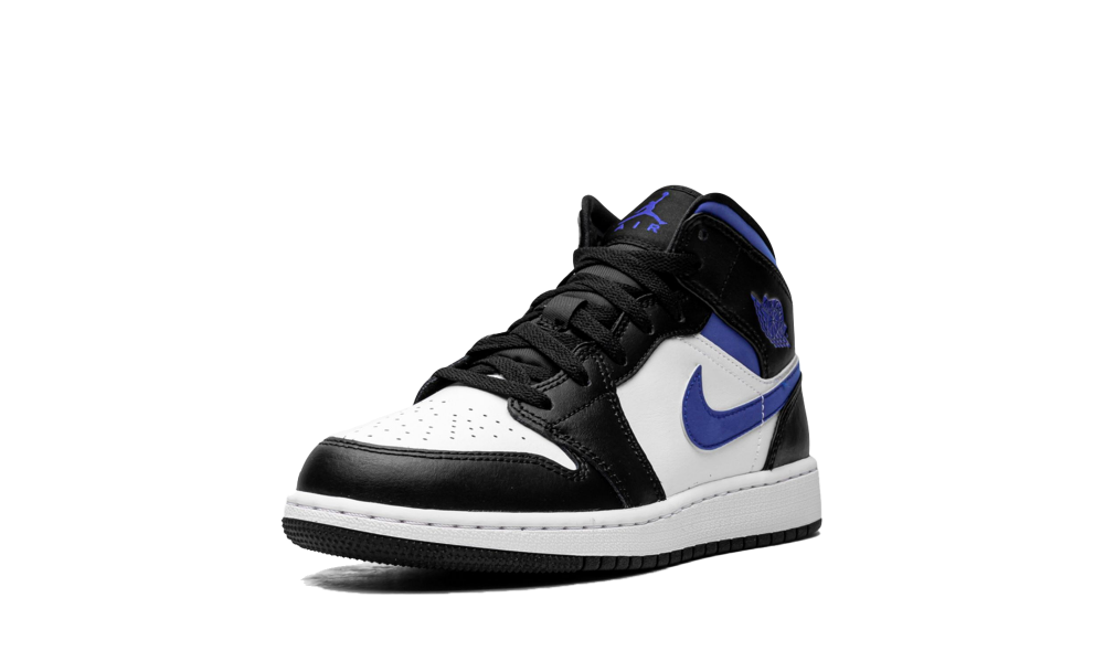 Nike Air Jordan 1 Mid White Racer Blue