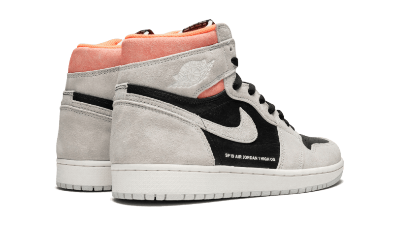 Air Jordan 1 Retro High Neutral Gray Hyper Crimson