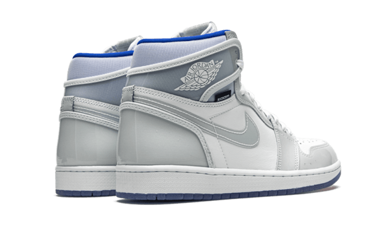 Air Jordan 1 Retro High Zoom Blanc Racer Bleu