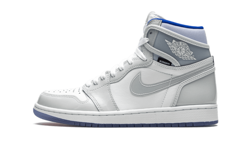 Air Jordan 1 Retro High Zoom Blanc Racer Bleu