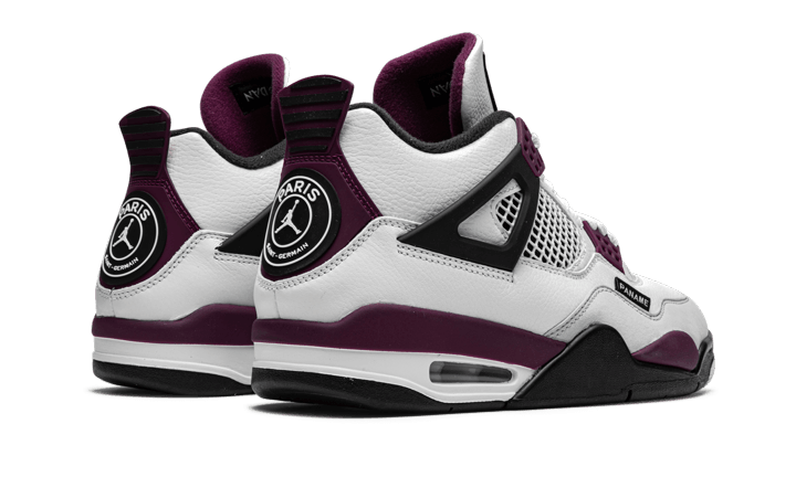 Air Jordan 4 PSG Gris Neutre Bordeaux