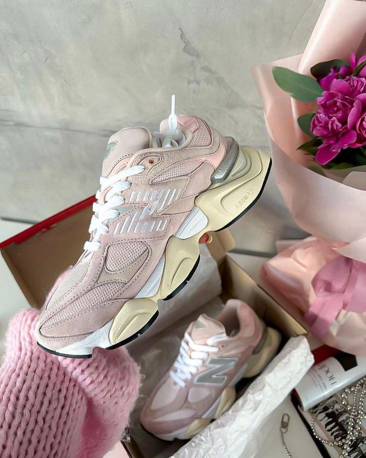 New Balance 9060 Crystal Pink Kids