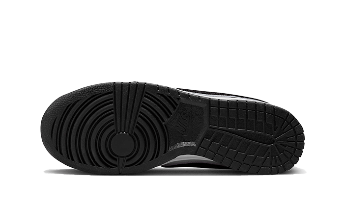 Nike Dunk Low Chenille Swoosh Gray Black