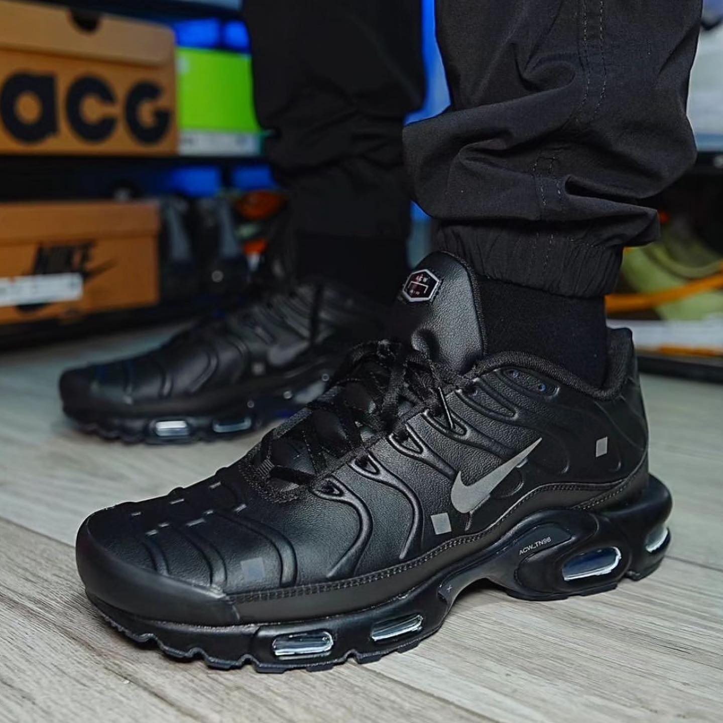 Nike Air Max Plus A-COLD-WALL Black