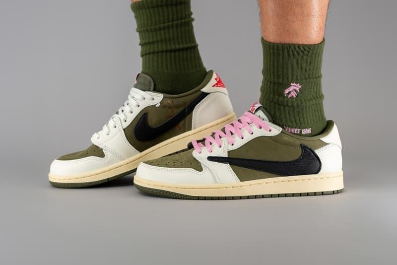 Nike Air Jordan 1 Low Travis Scott Medium Olive (SALE)