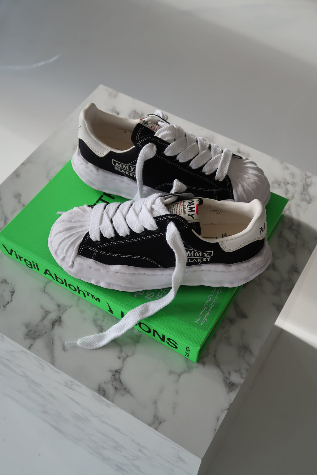 Maison Mihara Yasuhiro Blakey OG Sole Canvas Low Noir